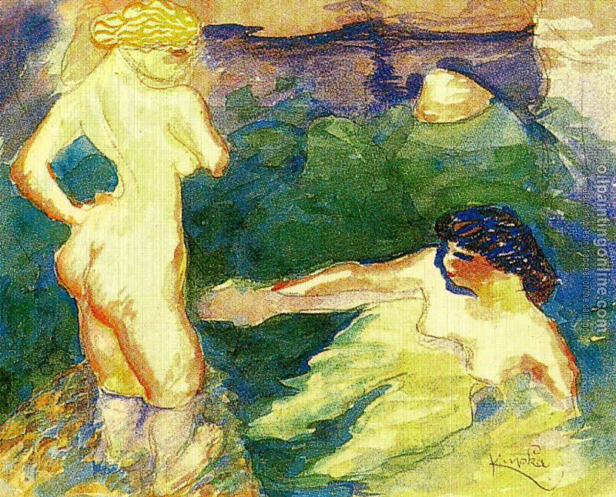 Frantisek Kupka - Bathers